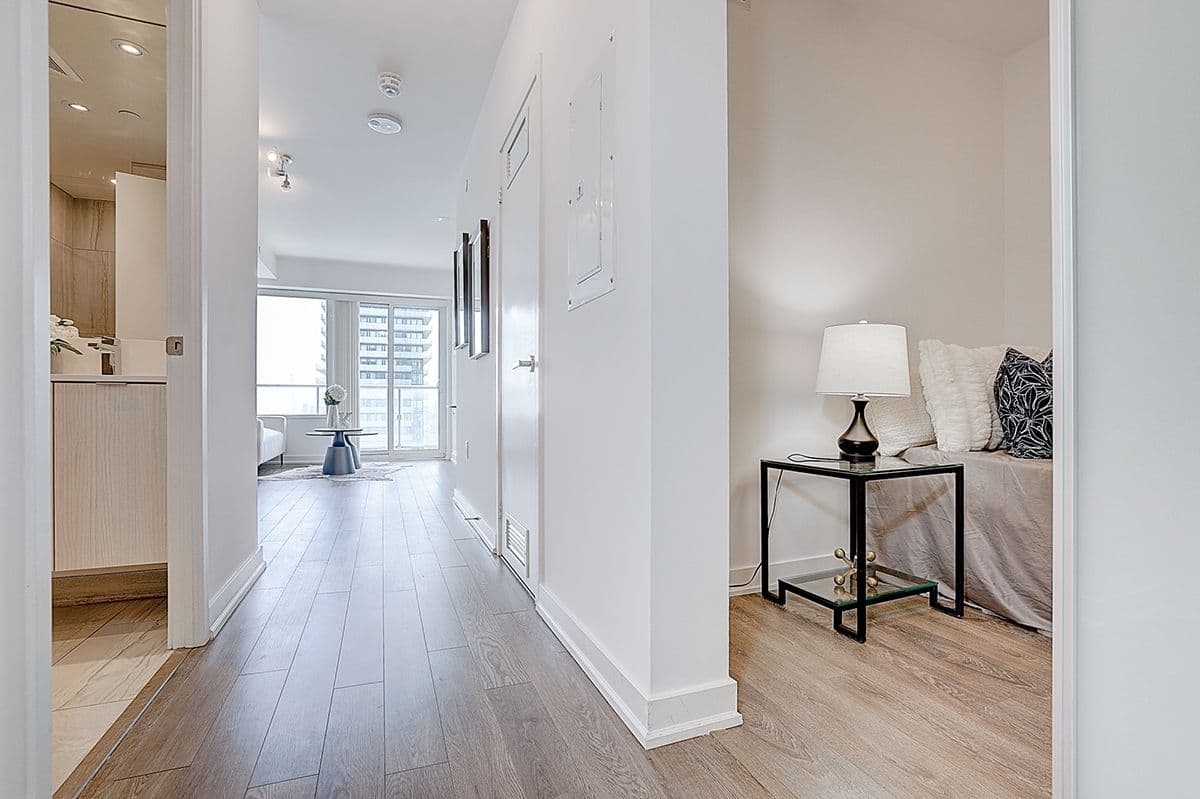Secondary listing photo of 2 bedroom condo apartment in Toronto C10 at 195 Redpath Avenue.